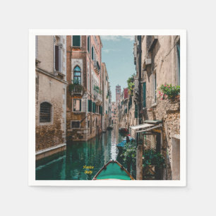 Venice Italy The Floating City Napkin