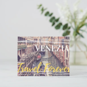 Venice Italy Travel Holiday Postcard