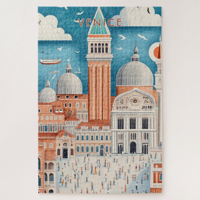 Venice Italy Travel Jigsaw Puzzle (Vertical)