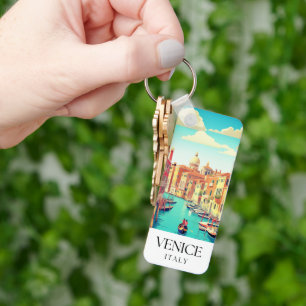 Venice Italy Travel Key Ring