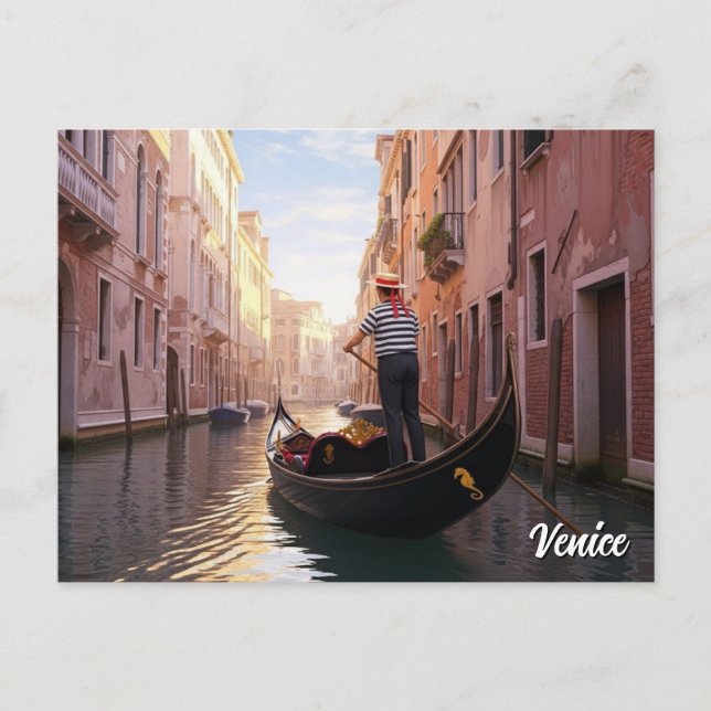 Venice Italy Travel Postcard (Front)