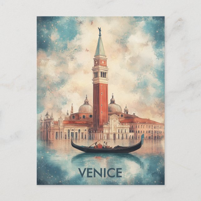 Venice Italy Travel Postcard (Front)