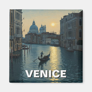 Venice Italy Travel Souvenir Painting Magnet