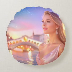 VENICE - ITALY - VENEZIA ROUND CUSHION