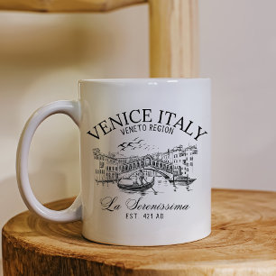 Venice Italy Vintage Landscape Coffee Mug