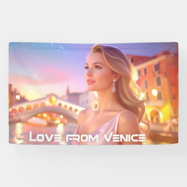 VENICE - LOVE FROM VENICE - BANNER (Horizontal)