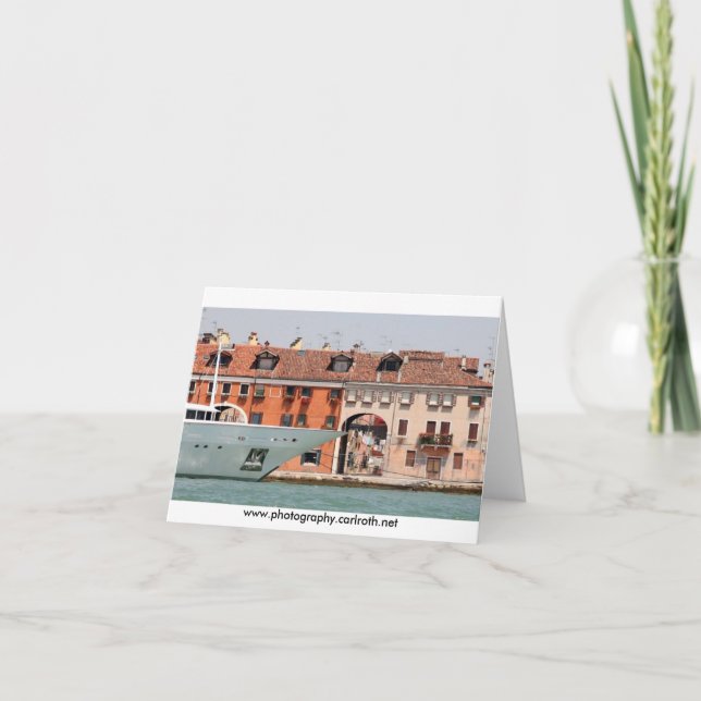 Venice - Luxury  & Laundry Card (Front)