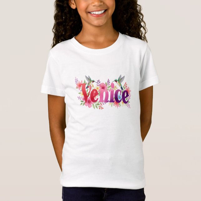 Venice - Personalised Shirt  - For Kids (Front)