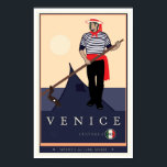 Venice Poster<br><div class="desc">Travel Venice and ride the Grand Canal in a classic Gondola</div>