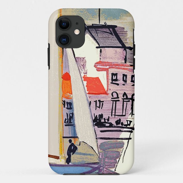 Venice Raoul Dufy iPhone / iPad case (Back)