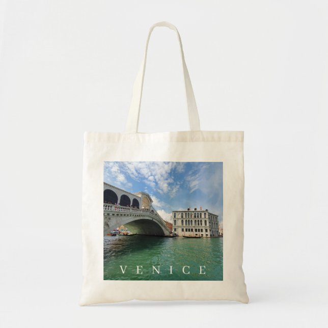 Venice Rialto Bridge tote bag (Front)