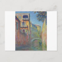 Venice, Rio de Janeiro Salute by Claude Monet