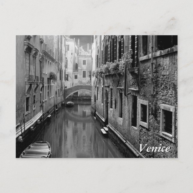 Venice scene postcard (Front)