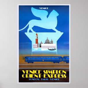 Venice Simplon Orient Express poster