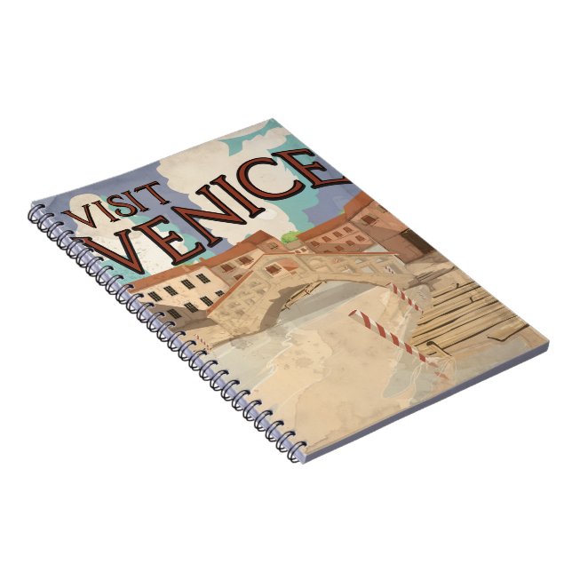 Venice Spiral Notebook (Right Side)