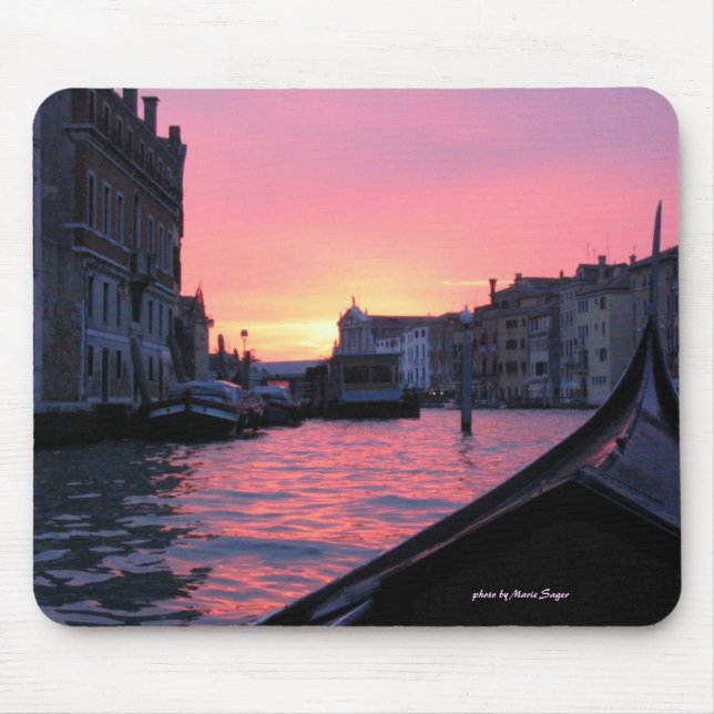 Venice Sunset Mouse Pad (Front)