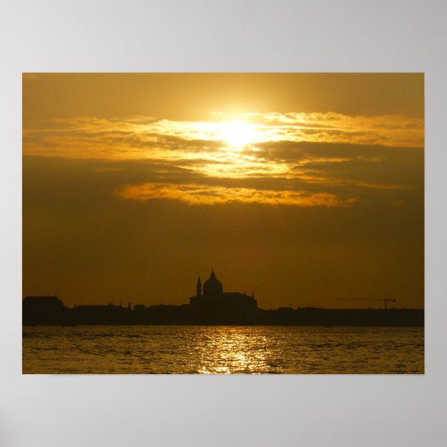 venice sunset poster (Front)