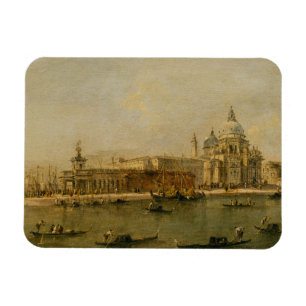 Venice The Dogana and Santa Maria della Salute Magnet
