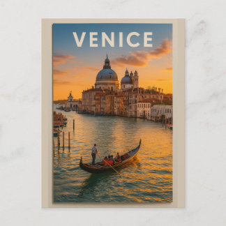 Venice – The Floating City of Dreams Postcard