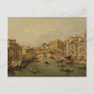 Venice The Rialto Postcard