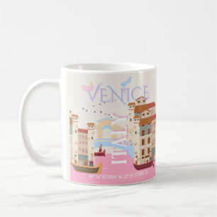 Venice Travel Art, Italy, Travel Art Coffee Mug