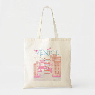 Venice Travel Art, Italy, Travel Art Tote Bag