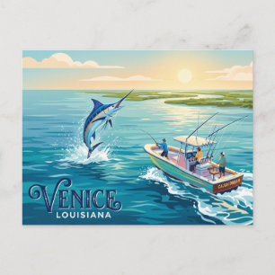Venice USA Postcard