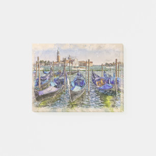 venice, venezia, italy holiday gifts post-it notes