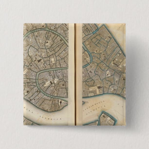 Venice Venezia Venedig 15 Cm Square Badge