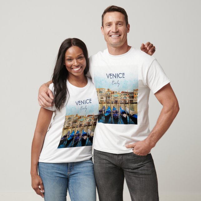 VENICE VENEZIA watercolor - Italy Travel souvenir T-Shirt (Unisex)