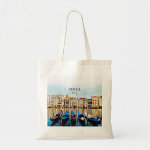 VENICE VENEZIA watercolor - Italy Travel souvenir Tote Bag