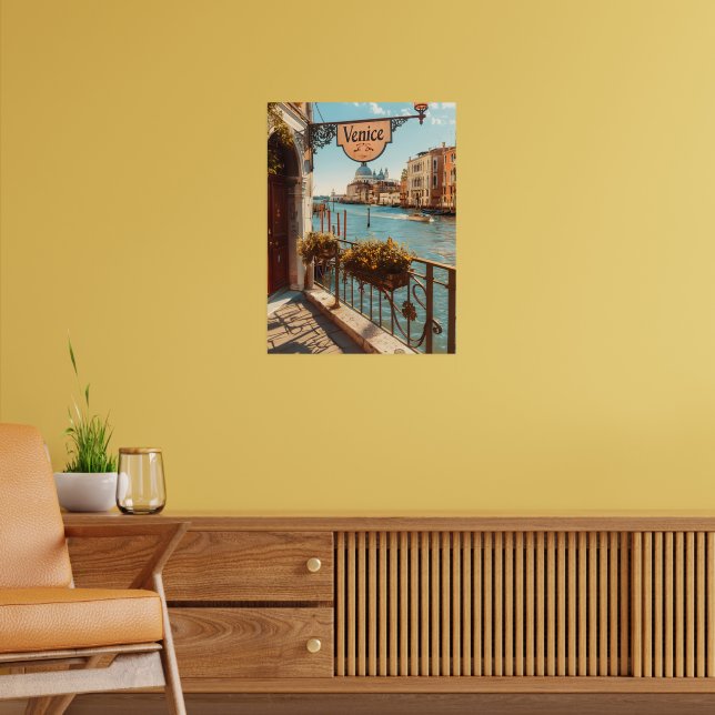 Venice vintage Photography Poster (Living Room 2)