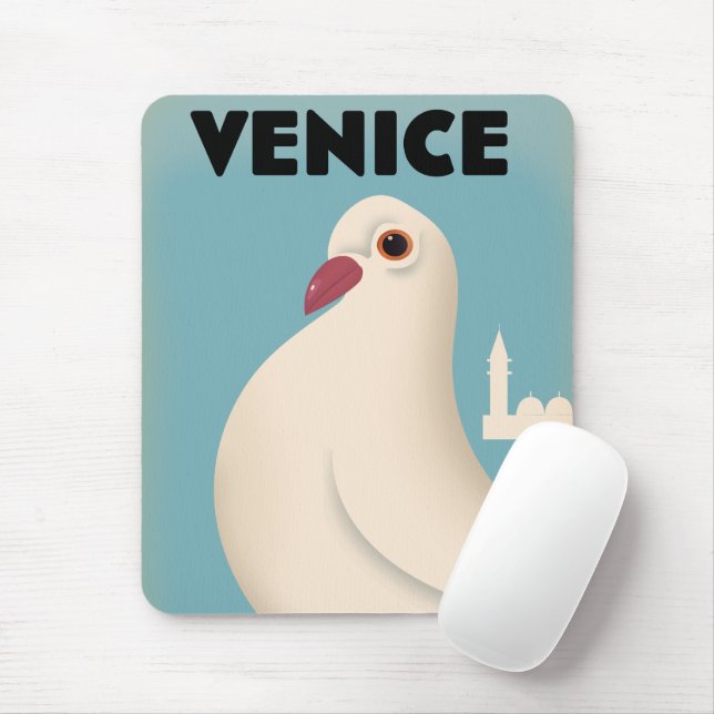 Venice Vintage style travel poster Mouse Pad (With Mouse)