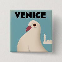 Venice Vintage style travel poster Mouse Pad Bever