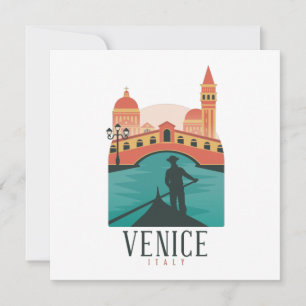 Venice Vintage Travel    Card