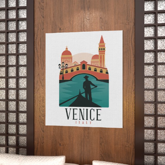 Venice Vintage Travel Poster (venice italy vintage travel poster)