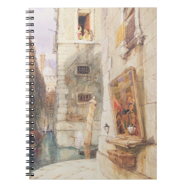Venice (w/c) spiral notebook (Front)