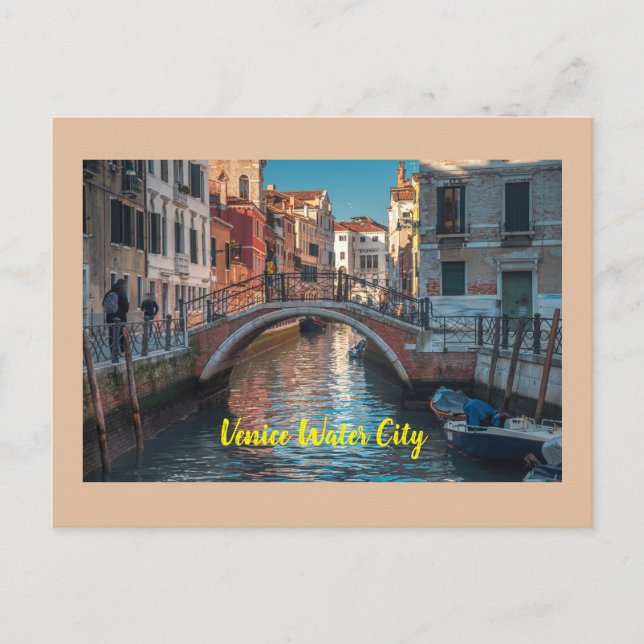 Venice Water City Of Rome Postcard (Front)