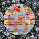 Venice Watercolor Ceramic Tree Decoration<br><div class="desc">A watercolor painting of Venice,  Italy.  Architecture,  buildings,  canals and waterways,  gondolas and bridges.  Original art by Nic Squirrell.</div>