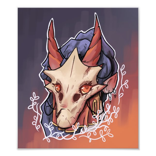 Venir Masked anime Photo Print (Front)