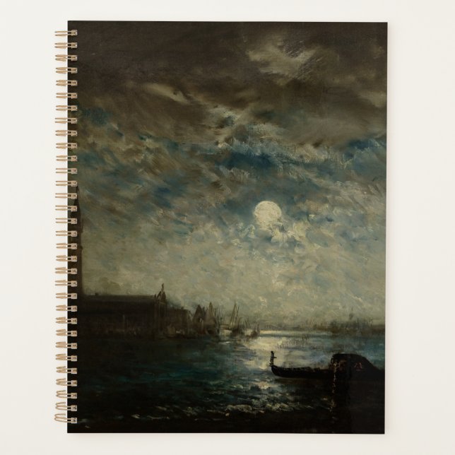 Venise et le Campanile au Clair de Lune  Planner (Front)