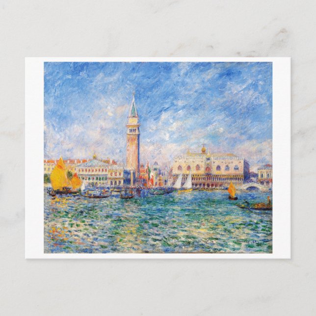 Venise, Venezia, Renoir Postcard (Front)