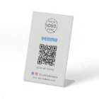Venmo Payment Tabletop Sign | QR Code Scan to Pay