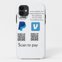 Venmo paypal scan to pay add q r code logo text na