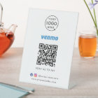Venmo QR Code Payment | Scan to Pay Business Logo