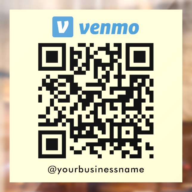 Venmo QR Code Payment Scan to Pay Soft Groovy (Sheet 2)
