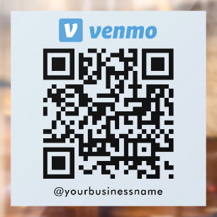 Venmo QR Code Payment Scan to Pay Soft Navy