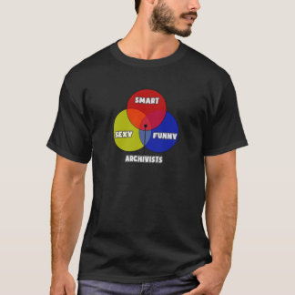 Venn Diagram .. Archivists T-Shirt
