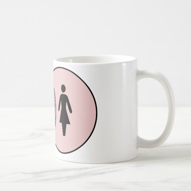 Venn Diagram Boy + Girl Coffee Mug (Right)