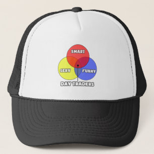 Venn Diagram .. Day Traders Trucker Hat